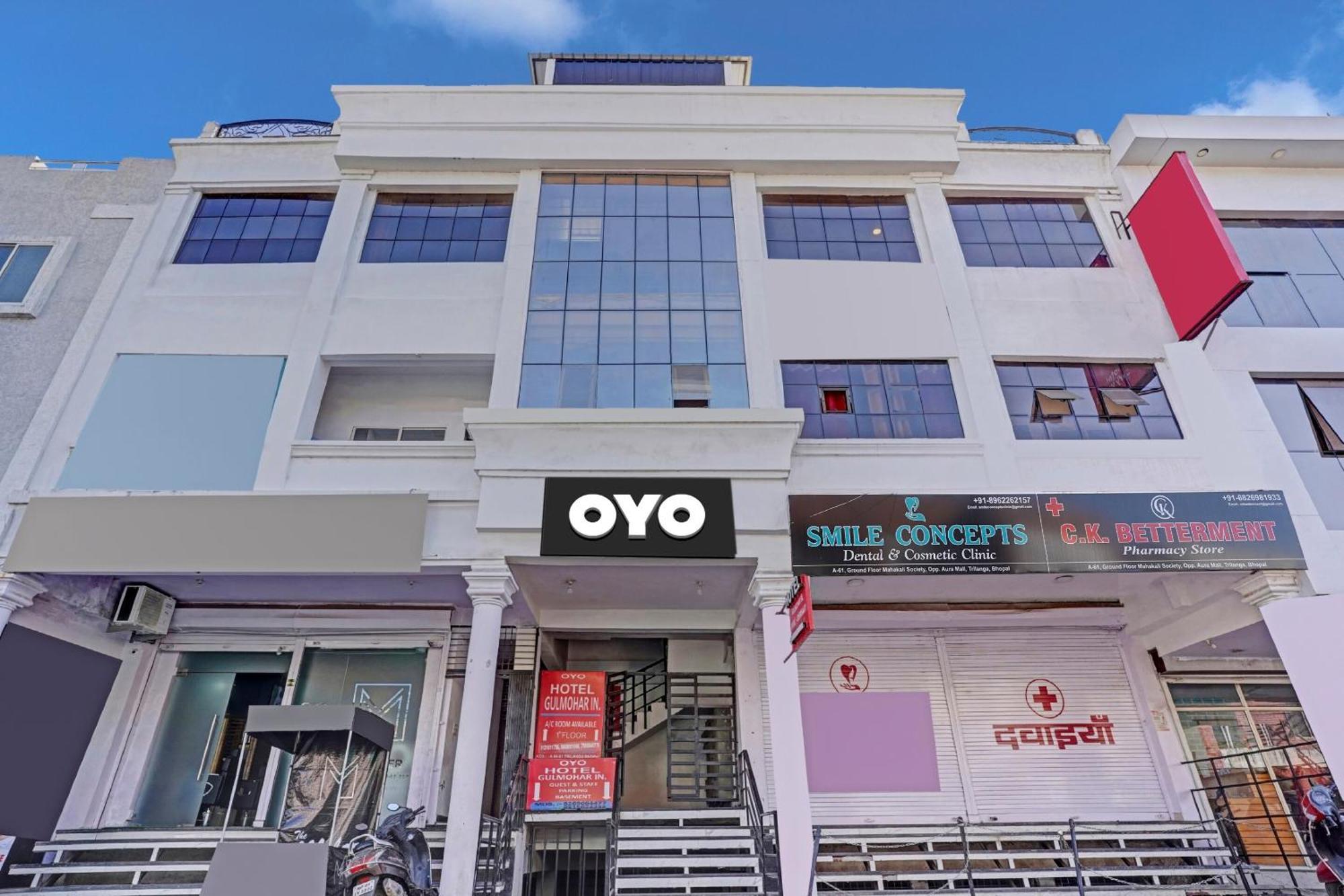 Hotel O Flagship Hotel Gulmohar Inn Bhopal Zewnętrze zdjęcie
